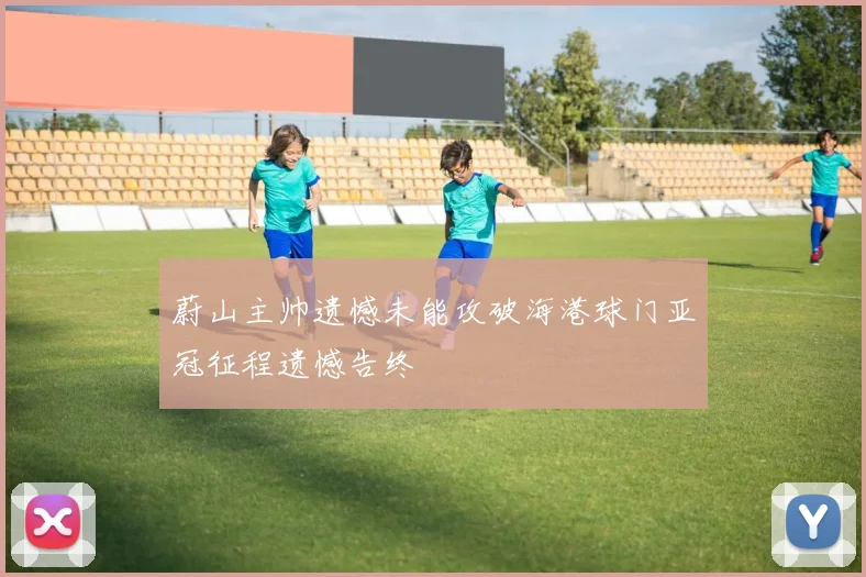蔚山主帅遗憾未能攻破海港球门亚冠征程遗憾告终